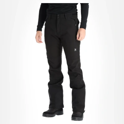 Afbeelding van Brunotti Huygens N Heren Softshell Skibroek (maat: S/48, Zwart)