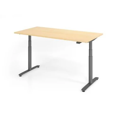 Afbeelding van XDLR 16 G 160x80 Bureau Elektrisch in hoogte verstelbaar Esdoorn 160 x 80 Tafelhoogte I