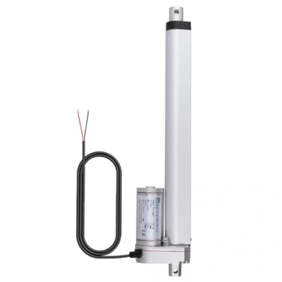 Afbeelding van Justech lineaire motor, poortaandrijving, 12 V DC 750 N, 250 mm, techniek, gelijkstroommotor, elektrische cilinder, duwstangmotor voor automeubels,
