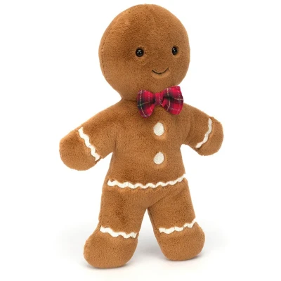 Afbeelding van Jellycat Knuffel Jolly Gingerbread Fred Large
