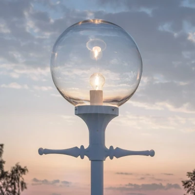 Afbeelding van Konstsmide 468 250 Orion Staande buitenlamp Spaarlamp, LED E27 60 W Wit