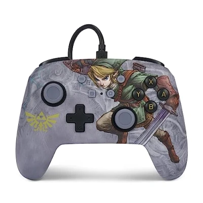 Afbeelding van Gaming afstandsbediending Powera NSGP0096 01 Grijs Nintendo Switch