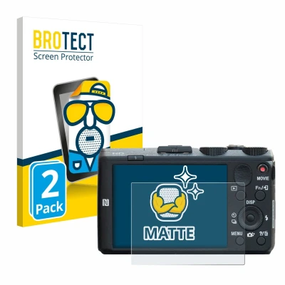 Afbeelding van BROTECT Screenprotector voor Sony Cyber Shot DSC HX60 Folie Beschermfolie matte (2 Stuks)