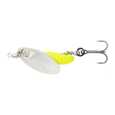 Afbeelding van Savage Gear Grub Spinner Silver Yellow 5.8g