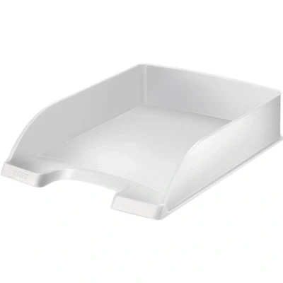 Image de leitz corbeille à courrier style, a4, polystyrène, blanc noir