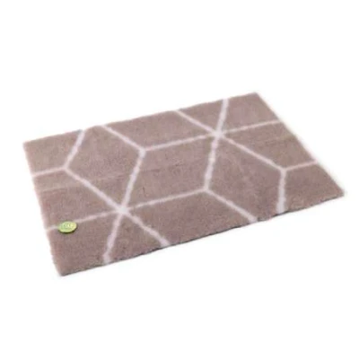 Afbeelding van Beeztees Eco Vetbed Bench Qub Beige/Wit 121 cm Hond