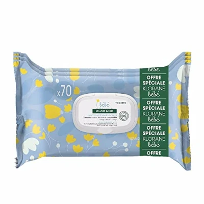 Afbeelding van Klorane Babydoekjes Trio 210Uni 1 Unit, 125 ml