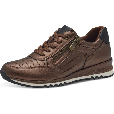 Afbeelding van MARCO TOZZI MT Vegan, Soft Lining removeable insole Dames Sneakers BRONCE Maat 40