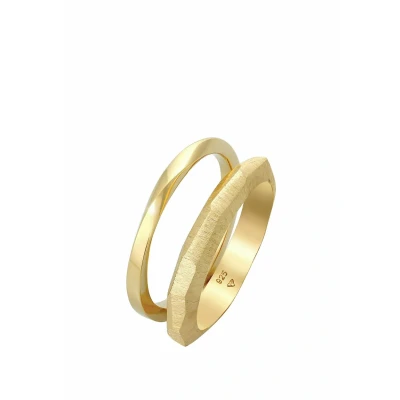 Afbeelding van Elli Ring goldcoloured, Dames, Maat: 52, Gold coloured