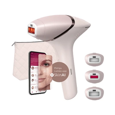 Image de Philips Épilateur À Lumière Pulsée Sans Fil Lumea Prestige 9900 Series Bri953/02