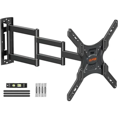 Afbeelding van ELIVED EV3017 Uittrekbare hoekmuurbeugel voor de meeste tv&#039;s van 26 tot 60 inch max. VESA 400 x mm Maximale belasting 35 kg