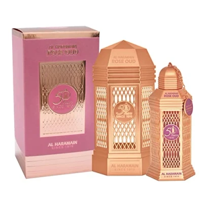Afbeelding van Al Haramain 50 Years Rose Oud Eau de Parfum 100 ml
