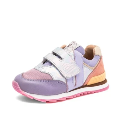 Afbeelding van Bisgaard Winston Sneakers laag galaxy/multicoloured voor kinderen, Maat: 25, Galaxy/multi coloured Leer en textiel