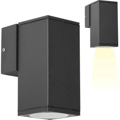 Afbeelding van Buitenlamp kelvin down zwart KS Verlichting