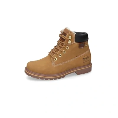 Afbeelding van Dockers by Gerli Bottes de combat imperméables pour femme avec rembourrage chaud, Golden Tan 910, 37 EU