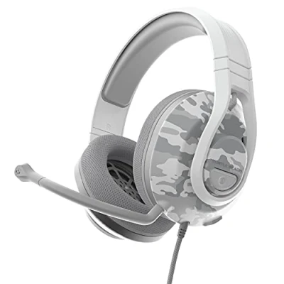 Image de Micro casque Gaming filaire Turtle Beach Recon 500 Arctique Blanc Camo