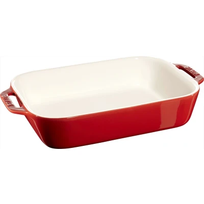 Afbeelding van Staub Gratineerschaal 27 X 20 Cm Kers