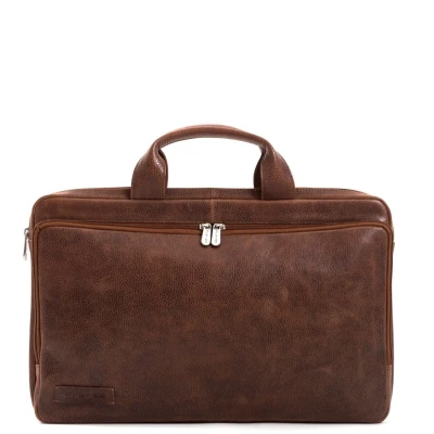 Afbeelding van Plevier Urban Zuidas Laptop Sleeve 17.3&quot; cognac Laptopsleeve