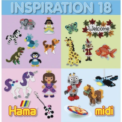 Afbeelding van Hama Strijkkralen Midi Inspiratie Boekje Nummer 18