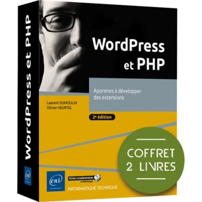 Image de WordPress et PHP Coffret de 2 livres : Apprenez à développer des extensions (4e édition)