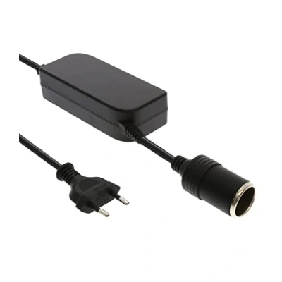 Afbeelding van PAXO Voedingsadapter voor auto, 60 W, 5 A, 12 V, spanningsomvormer, gelijkrichter met sigarettenaanstekeraansluiting