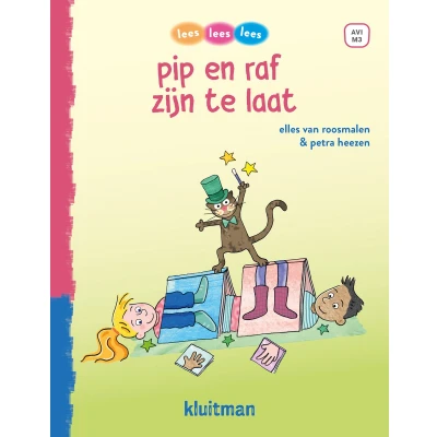 Afbeelding van Uitgeverij kluitman pip en raf zijn te laat