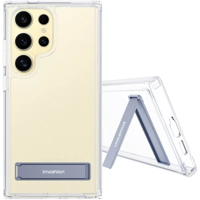 Afbeelding van iMoshion Hoesje Geschikt voor Samsung Galaxy S24 Ultra Stand Backcover Transparant