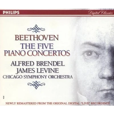 Afbeelding van Beethoven: The Five Piano Concertos / Brendel, Levine