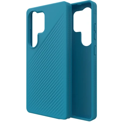 Afbeelding van ZAGG Hoesje Geschikt voor Samsung Galaxy S25 Ultra Siliconen Luxe Case blauw