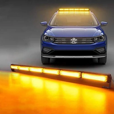 Afbeelding van Amber led stroboscooplicht voor vrachtwagen, auto, minibar, noodknipperlicht