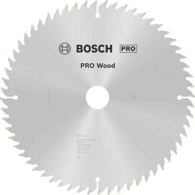 Image de BOSCH 2608640644 Lame de scie circulaire Optiline 250 x 30 3.2 mm, 60T