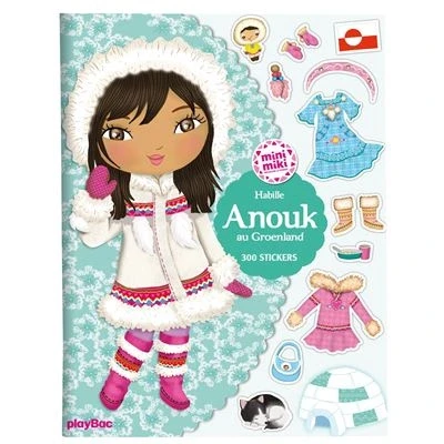 Image de Minimiki Stickers Habille Anouk au Groenland nouvelle édition