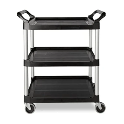 Afbeelding van Rubbermaid compacte trolley zwart