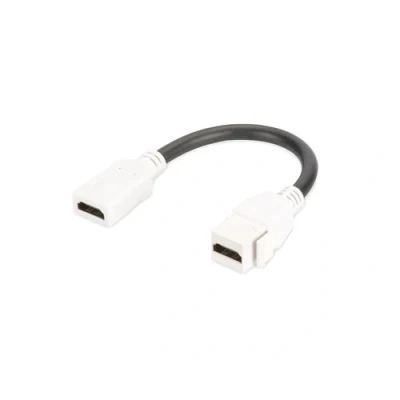 Image de DIGITUS Professional DN 93403 Prise modulaire HDMI blanc pur, RAL 9003