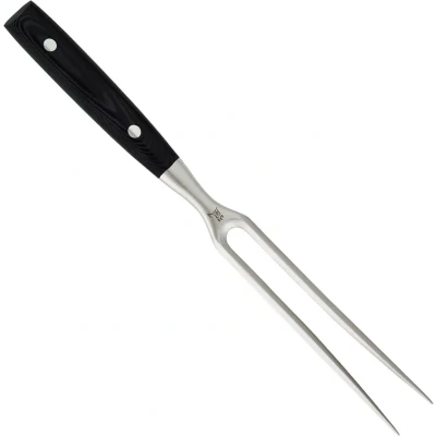 Afbeelding van Japans Yaxell Ran Vleesvork 16 cm roestvrij staal canvas micarta heft