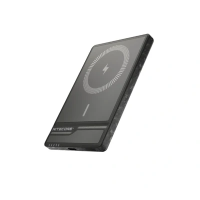 Afbeelding van Nitecore NW5000 Carbon Fiber Magnetic Wireless Powerbank
