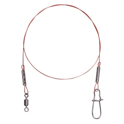 Afbeelding van Spro 1x7 Stainless Wire Leader (2 pcs) Maat : 50cm 14 kilo