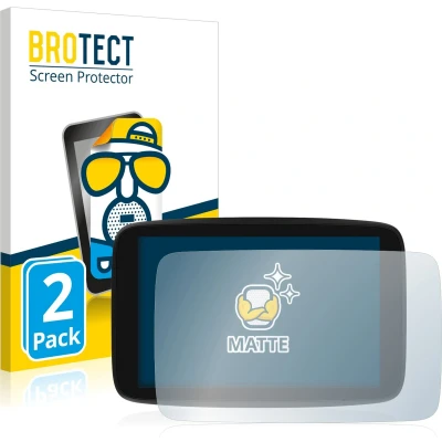 Afbeelding van BROTECT Screenprotector voor TomTom GO Exclusive Folie Beschermfolie matte (2 Stuks)