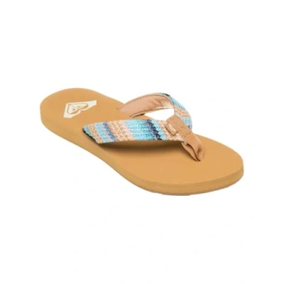 Afbeelding van Roxy Porto Teensandalen, Dames, Maat: 41, Blue Textiel