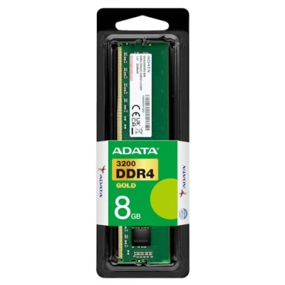 Afbeelding van Adata Premier AD4U32008G22 SGN Geheugen DDR4 8 GB: 1 x GB 288 PIN 3200 MHz CL22 1.2V 1024x16, single tray