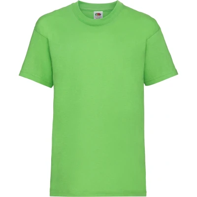 Afbeelding van Fruit Of The Loom Kinder Unisex Valueweight T shirt Korte Mouwen (2 stuks) (Geel)