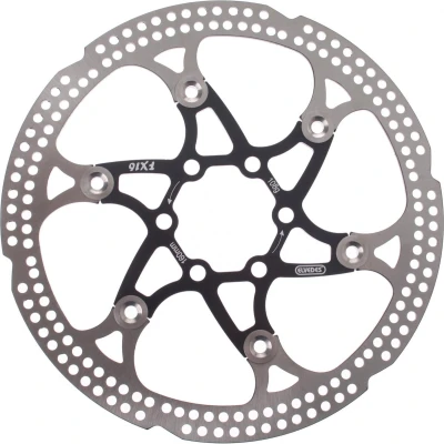 Afbeelding van Elvedes Remschijf 160 Mm 6 Gaats Zilver/zwart Staal