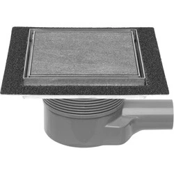 Afbeelding van Easy Drain Aqua Plus Quattro MSI 6 doucheput met zijuitloop 40