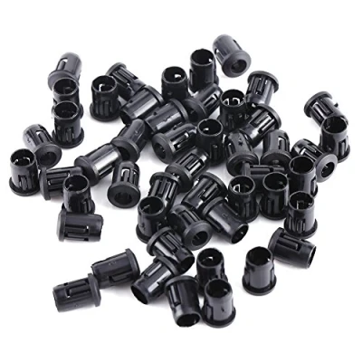 Afbeelding van 50 stuks nylon led diodehouders bevestigingsbeugel voor lunette, kunststof houders, diodehouder lampfitting, 5 mm