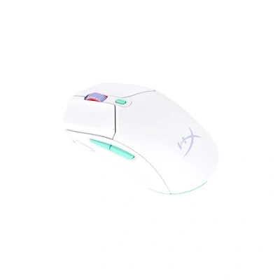 Image de HyperX Pulsefire Haste 2 Core sf Souris gamer (blanc/vert/violet)