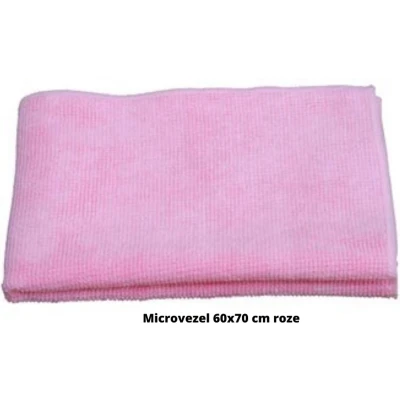 Afbeelding van Microvezeldoek Tricot Luxe 60 x 70 cm roze 320 grams
