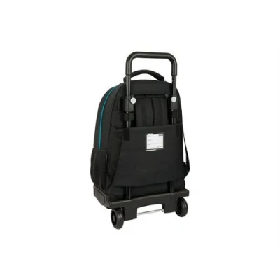 Image de SAFTA Cartable scolaire large, with removable compact wheels polychlorure de vinyle (PVC) Kelme &quot;Iron&quot;