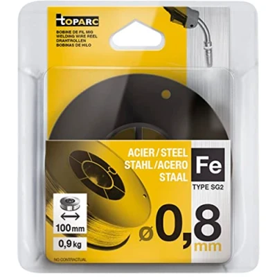 Image de Fil plein en acier G3Si1 / ER70S 6à bobine S100 0,9 kg GYS