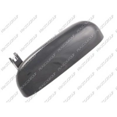 Afbeelding van PRASCO DS0058207 Deurgrepen Buiten, Rechts achter, voor zwart Glad NISSAN: MICRA 2