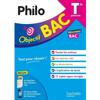 Image de Objectif BAC Tle Philosophie 2025